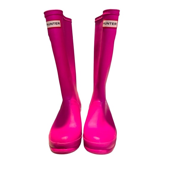 Hunter Pink Rain Boots - Picture 1 of 4